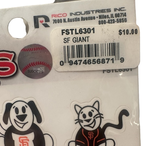 New! SF Giants Decals - Picture 3 of 3